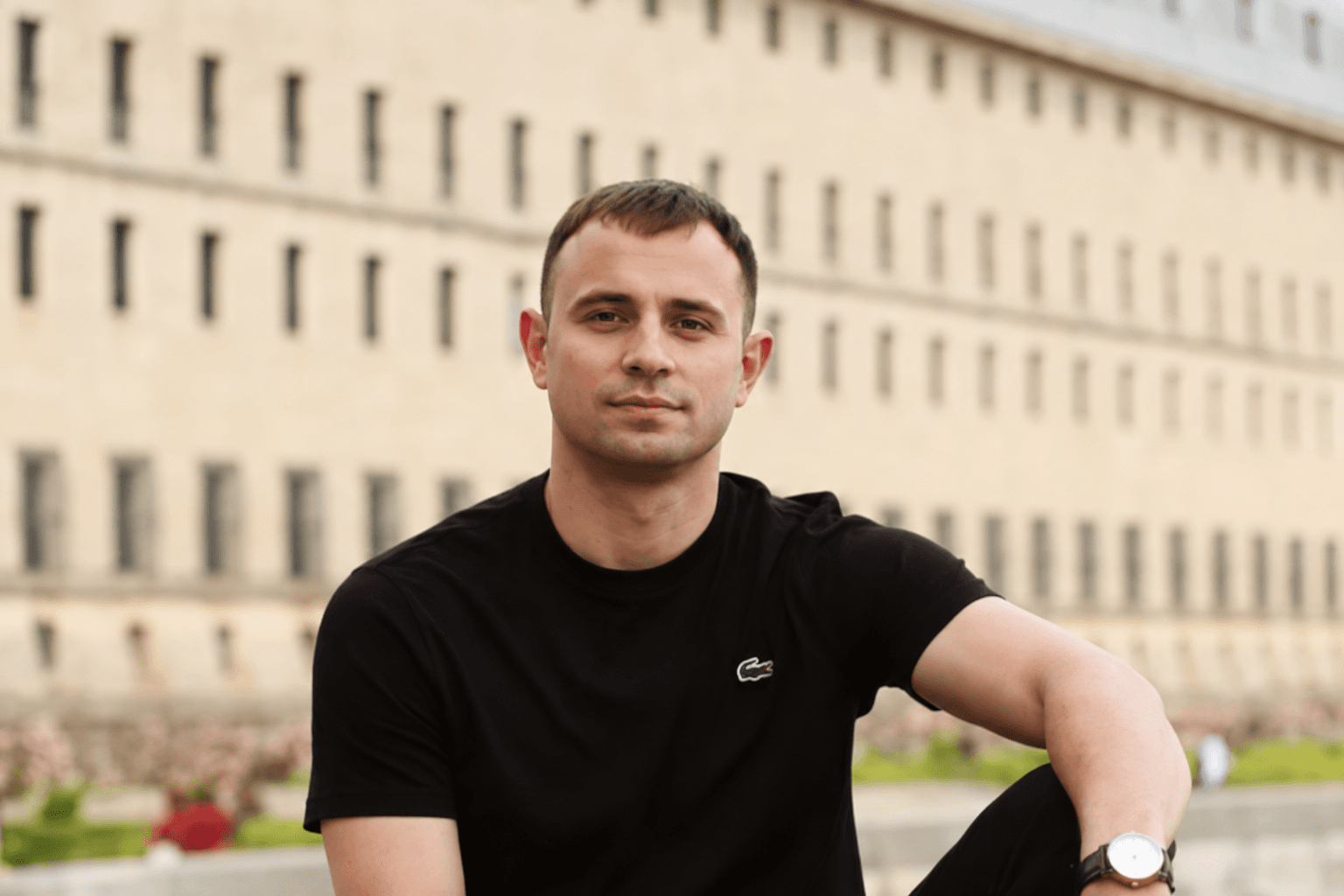 Retrato de Andrei, cliente del proyecto AndreiFit